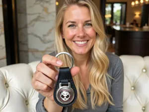 Photo Keychain Keeps Loved Ones Close To Heart